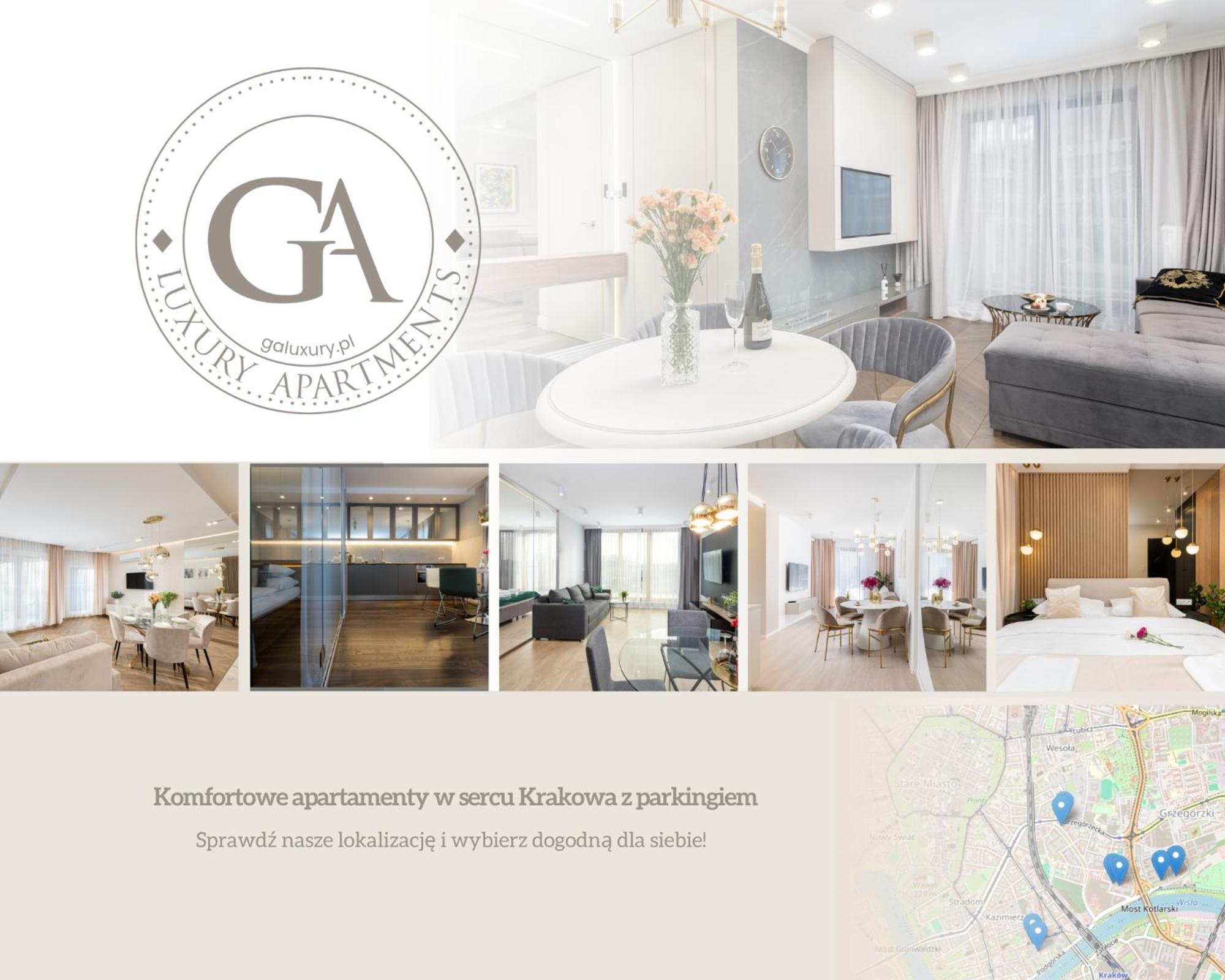 Ga Luxury Apartments M54 Krakov Exteriér fotografie