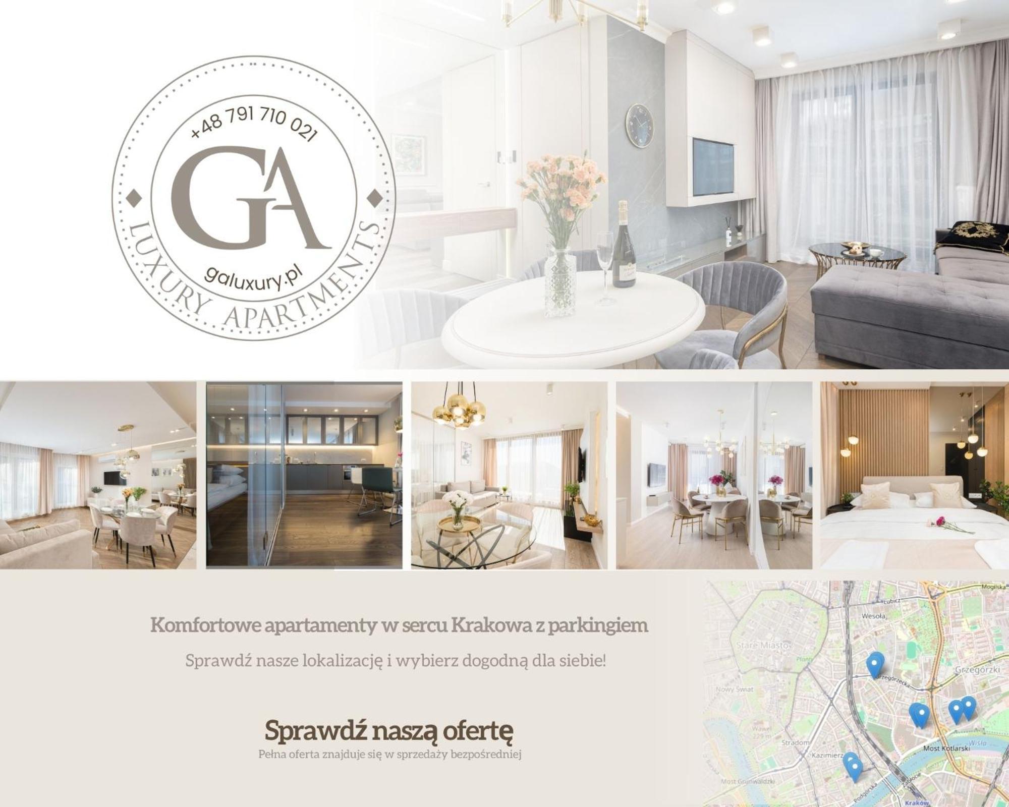Ga Luxury Apartments M54 Krakov Exteriér fotografie